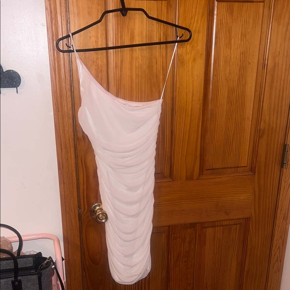 Princess Polly One Shoulder White Dress